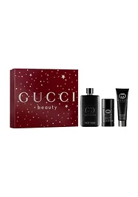 Guilty Pour Homme Eau de Parfum for Men Trio Gift Set - $214 Value!