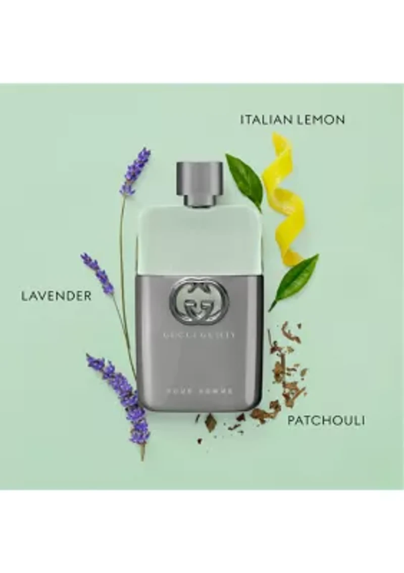 Guilty Pour Homme Eau de Toilette for Men Trio Gift Set - $183 Value!