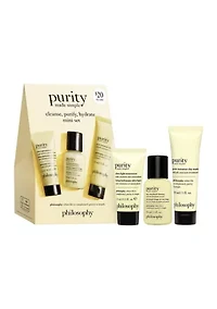 Purity Made Simple Cleanse, Purify, Hydrate Mini Set