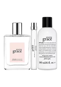  Amazing Grace Eau De Toilette Collection for Women Trio Gift Set 