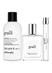 Pure Grace Eau de Toilette for Women Trio Gift Set