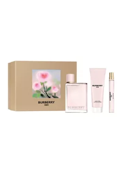 Her Eau de Parfum for Women & Body Lotion Trio Gift Set