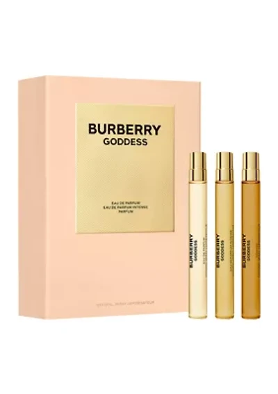 Goddess Eau De Parfum & Parfum for Women Travel Spray Trio Gift Set