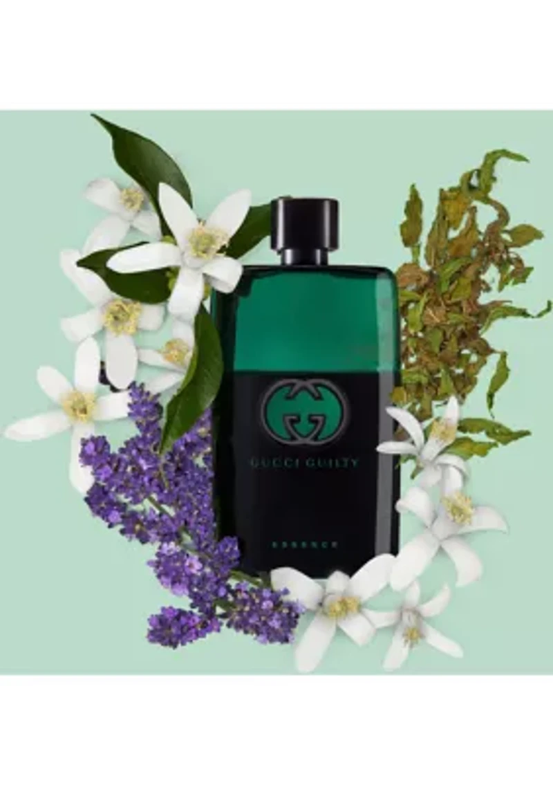 Guilty Pour Homme Essence Eau de Toilette for Men and Shower Gel Trio Gift Set