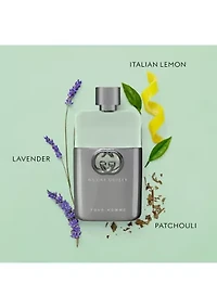 Guilty Pour Homme Eau de Toilette and Eau de Parfum for Men Trio Gift Set - $102 Value!
