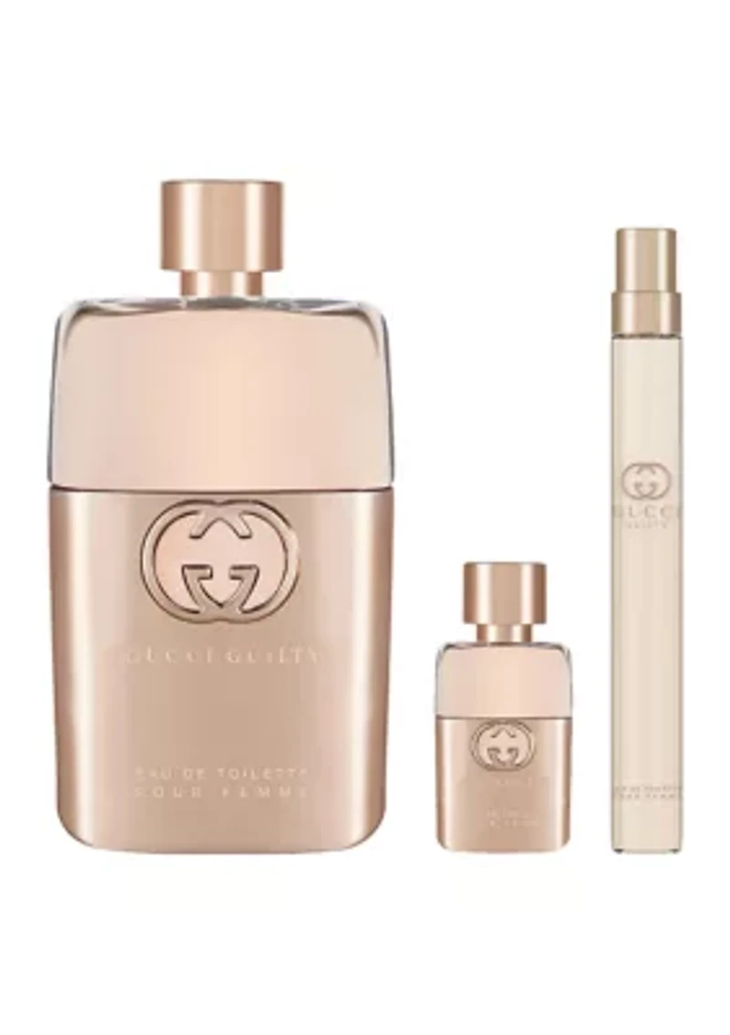 Guilty Pour Femme Eau de Toilette for Women Trio Gift Set - $207 Value!