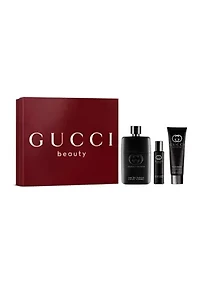 Guilty Pour Homme Eau de Parfum for Men and Shower Gel Trio Gift Set