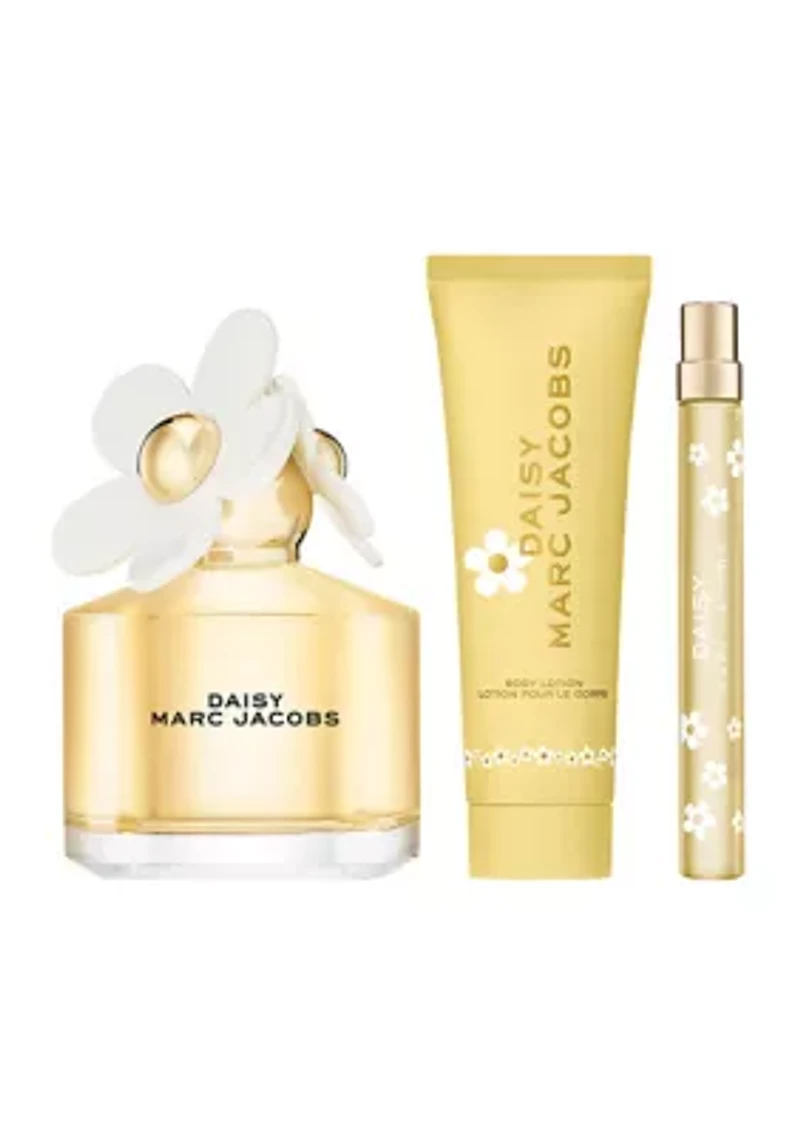 Daisy Eau de Toilette for Women & Body Lotion Trio Gift Set