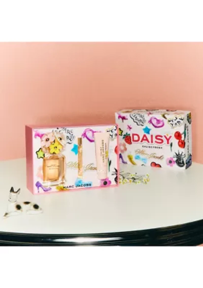 Daisy Eau So Fresh Eau de Toilette for Women & Body Lotion Trio Gift Set