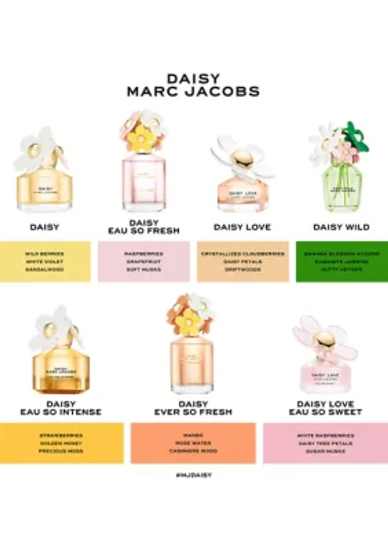 Daisy Love Eau de Toilette for Women Trio Gift Set