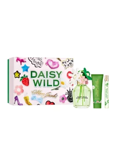 Daisy Wild Eau de Parfum for Women & Body Lotion Trio Gift Set