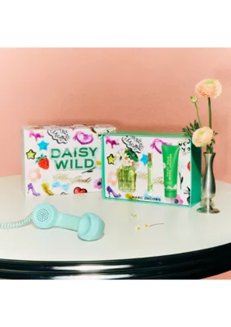 Daisy Wild Eau de Parfum for Women & Body Lotion Trio Gift Set