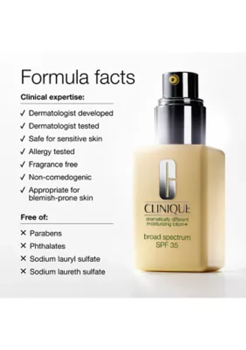 Dramatically Different Moisturizing Lotion+ SPF 35 for Face
