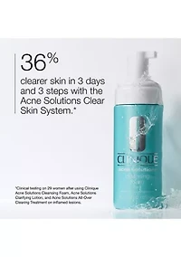 Acne Solutions™ Cleansing Foam Face Wash 