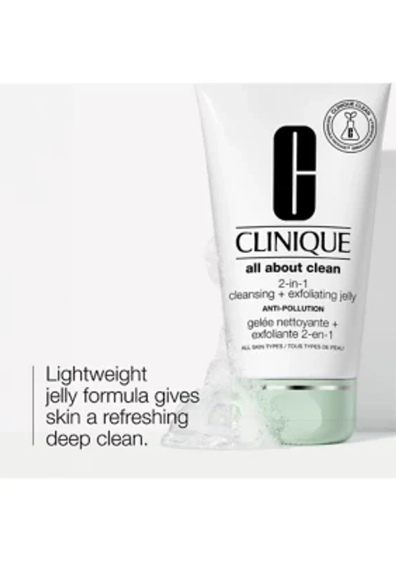 All About Clean™ 2-in-1 Cleansing + Exfoliating Jelly