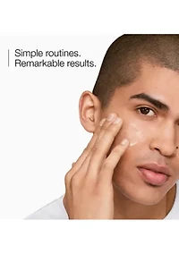 Daily Oil-Free Hydration Men's Skincare Set: Cleanse. Exfoliate. Hydrate - $53 Value!