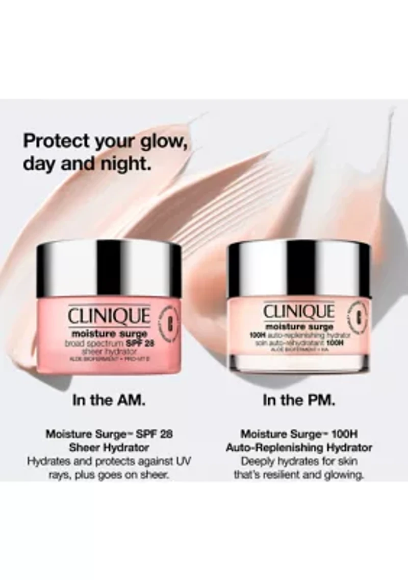 Glow from AM to PM Hydrating Moisturizer & Lip Gift Set - $98 Value!