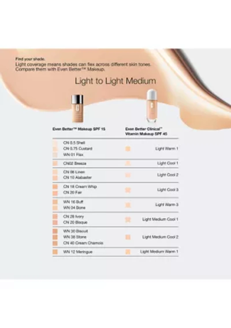 Even Better Clinical™ Vitamin Makeup Broad Spectrum SPF 45 Foundation