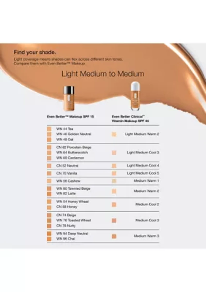 Even Better Clinical™ Vitamin Makeup Broad Spectrum SPF 45 Foundation