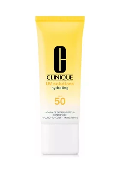 UV Solutions Hydrating Sunscreen SPF 50 with Hyaluronic Acid