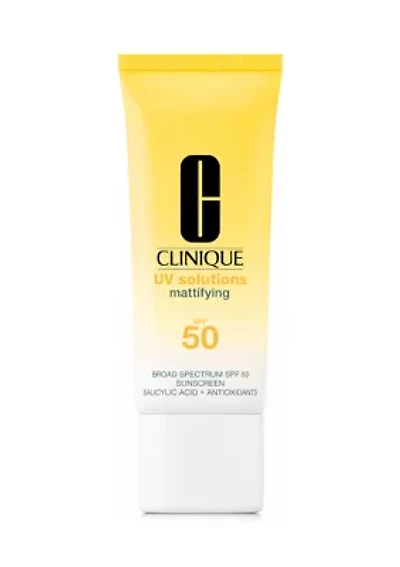 UV Solutions Mattifying Sunscreen SPF 50 with Salicylic Acid