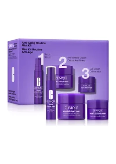 Anti - Aging Routine Mini Smart Clinical Repair Skincare Set - $81 Value!