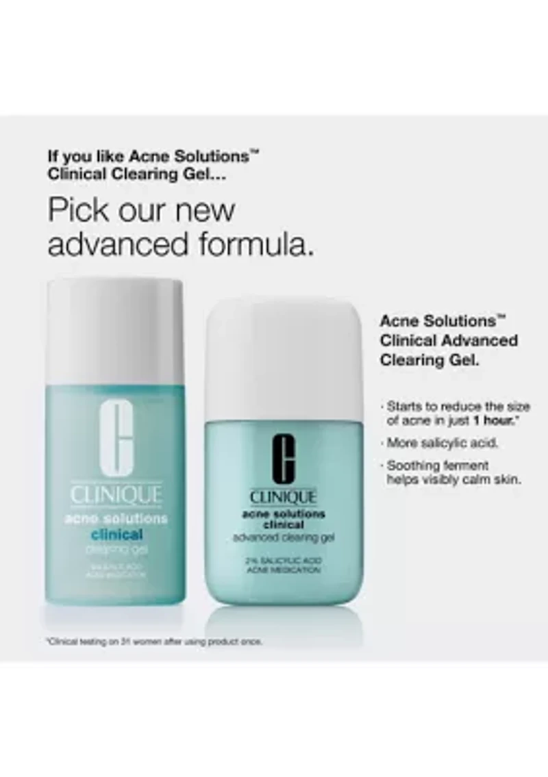 Acne Solutions Clinical Advanced Clearing Gel with Salicylic Acid
