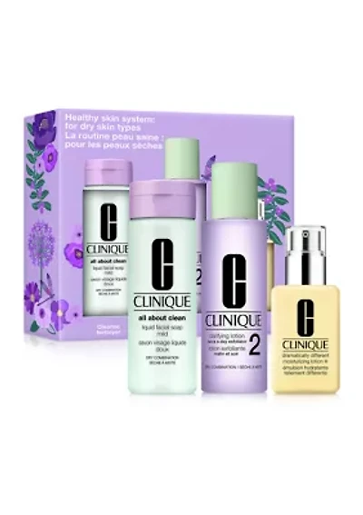 Healthy Skin 3-Step System Skincare Gift Set - $84 Value!