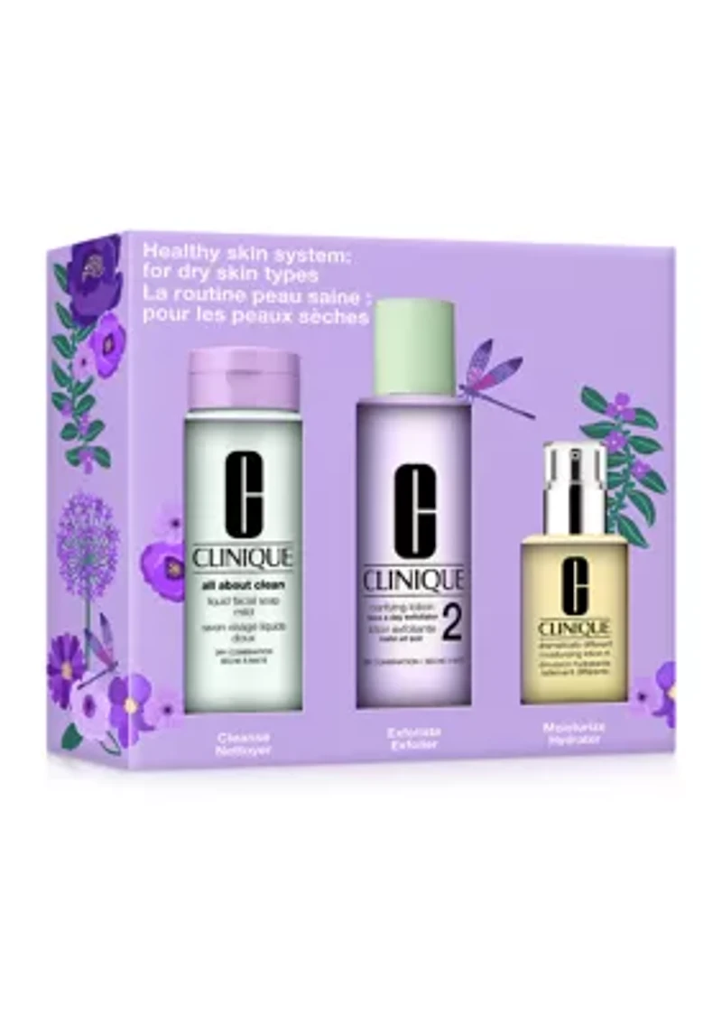 Healthy Skin 3-Step System Skincare Gift Set - $84 Value!