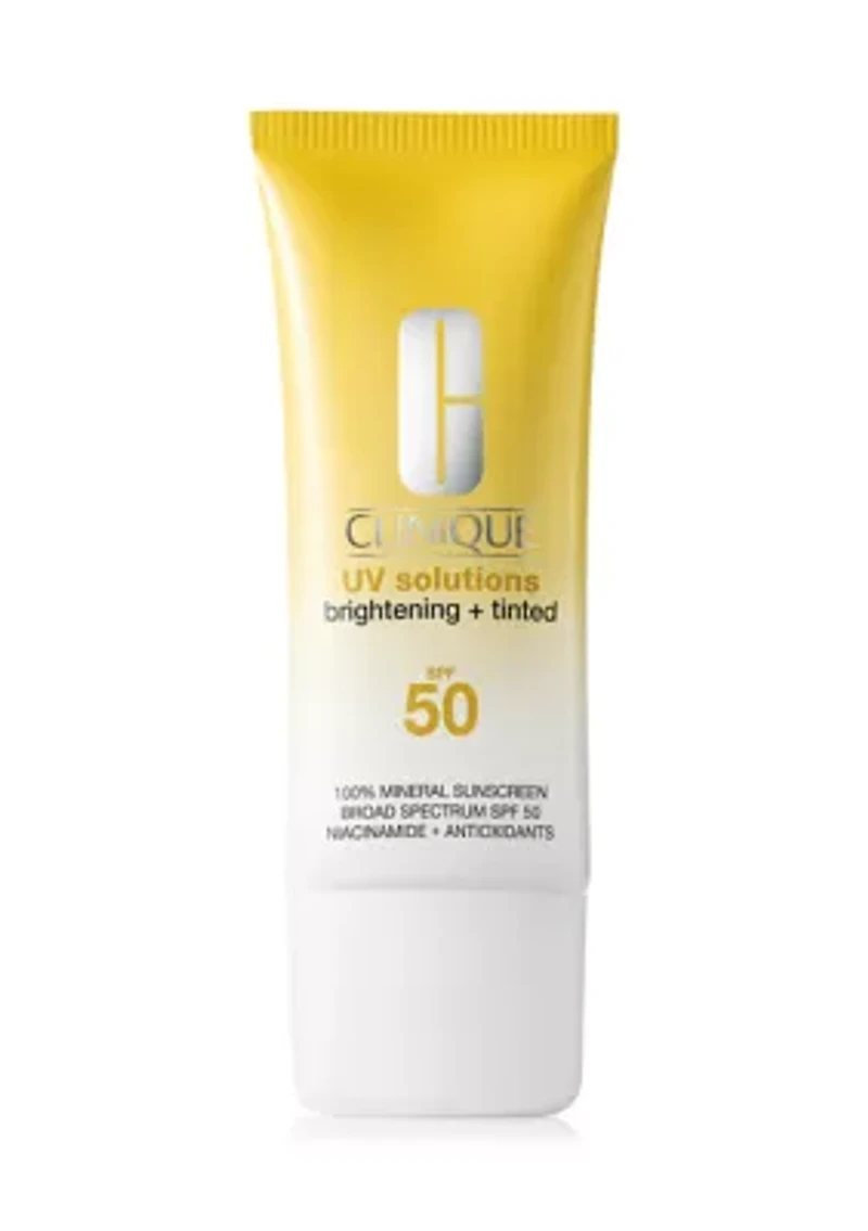 UV Solutions Brightening + Tinted Sunscreen Broad Spectrum SPF 50/PA+++