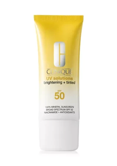UV Solutions Brightening + Tinted Sunscreen Broad Spectrum SPF 50/PA+++
