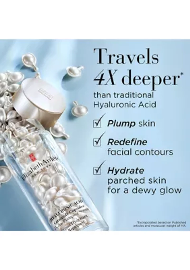 Hyaluronic Acid Ceramide Capsules Hydra-Plumping Serum, 90 Count