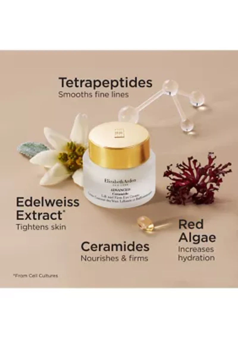 Advanced Ceramide Lift and Firm Hydrating Eye Cream, 15ml
