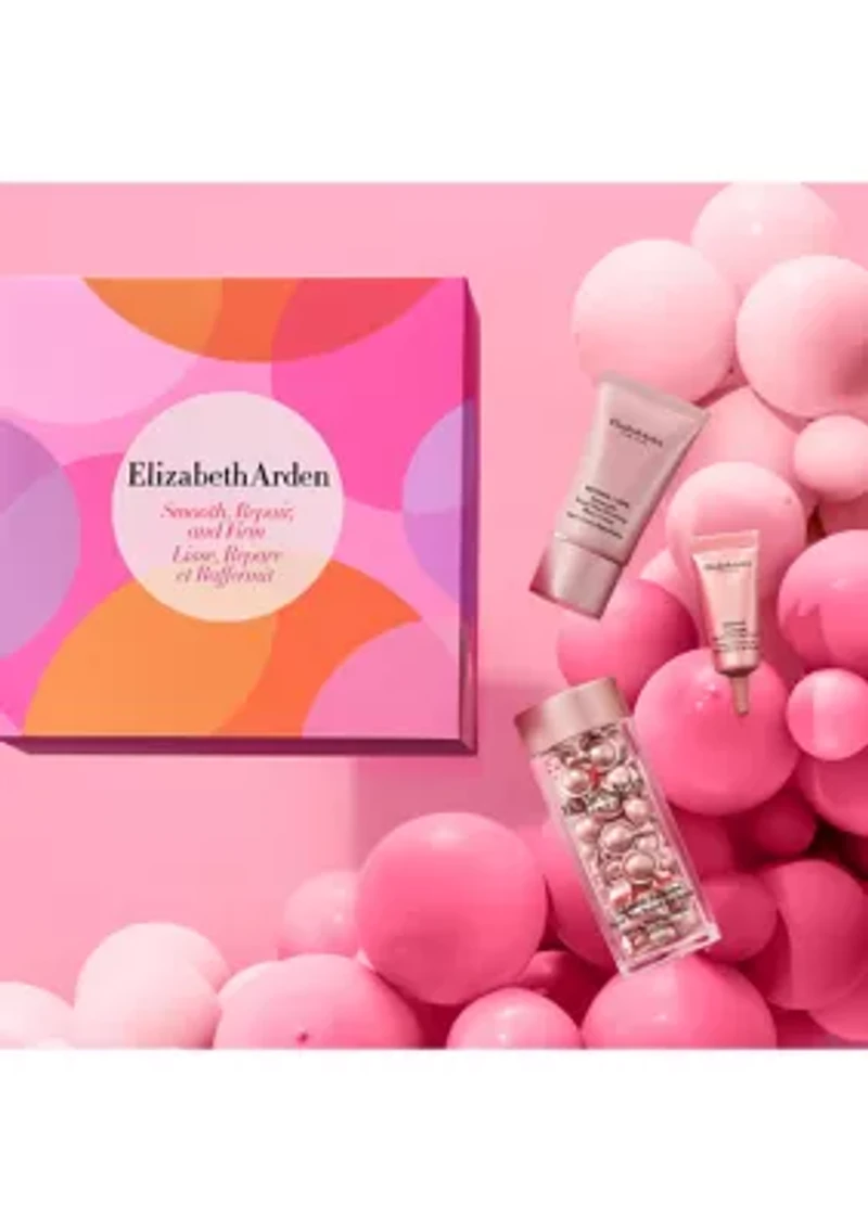 Smooth, Repair, and Firm Retinol + HPR Ceramide Capsules 3 Piece Spring Gift Set - $151 Value!