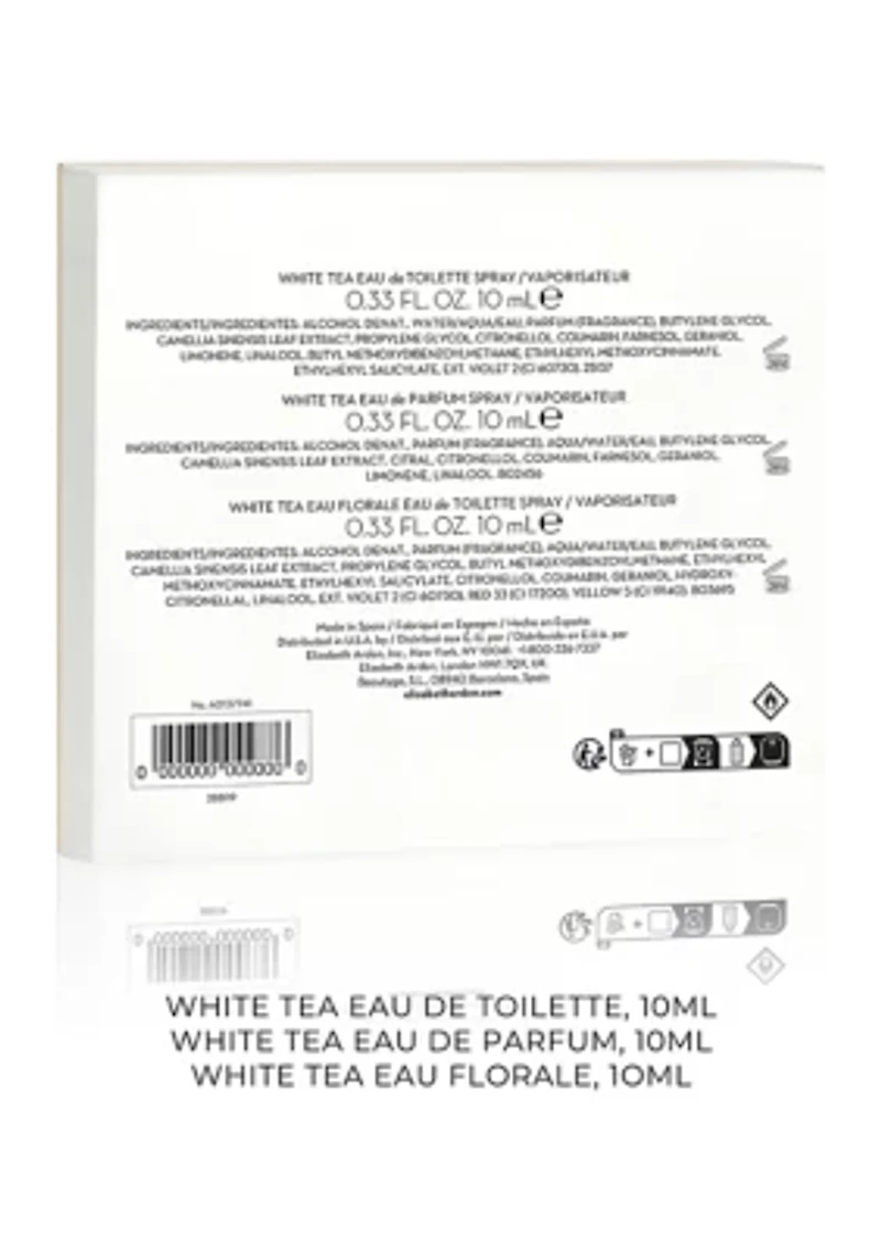 White Tea Fragrance Collection Mini Coffret - $42 value!
