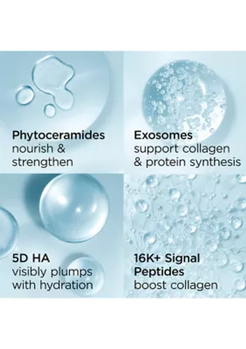 Hyaluronic Acid + Peptides Ceramide Hydra-Plumping Water Cream