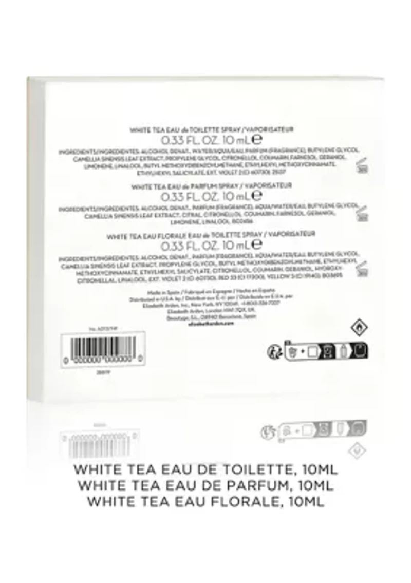 White Tea Fragrance Collection Mini Coffret 3-Piece Set