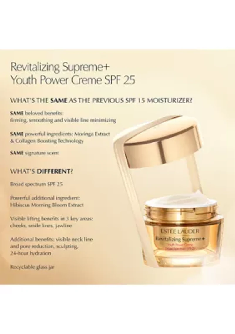 Revitalizing Supreme+ Youth Power Creme Moisturizer SPF 25