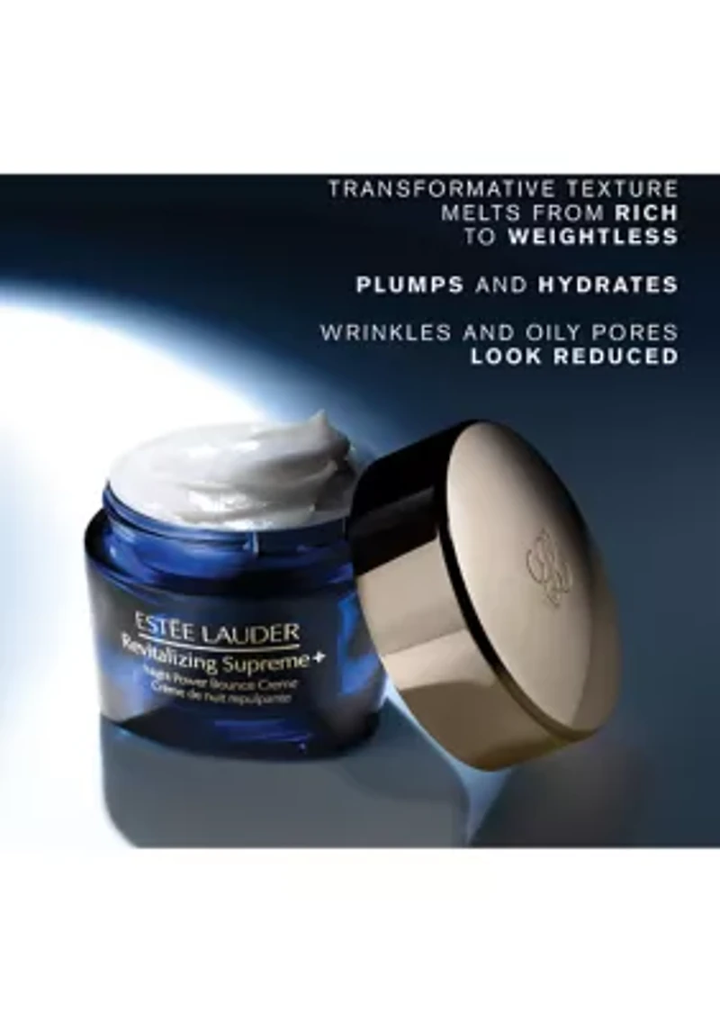Revitalizing Supreme+ Night Power Bounce Creme Moisturizer