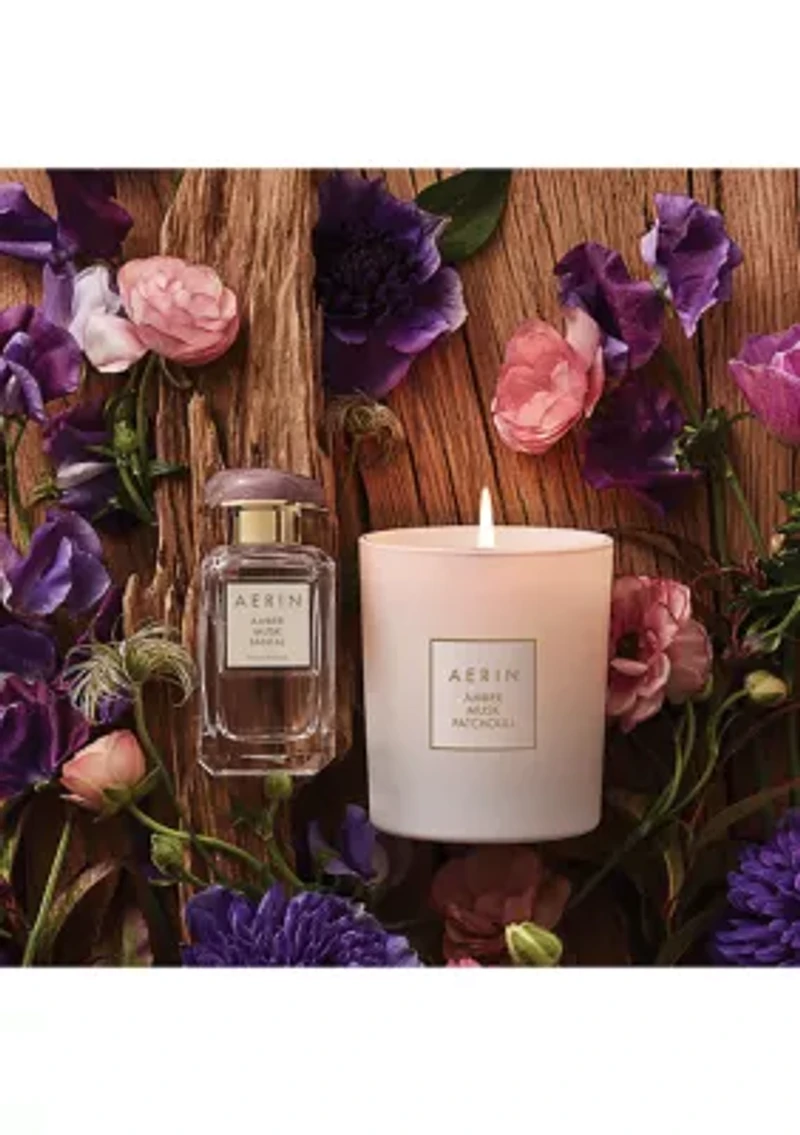AERIN Amber Musk Patchouli Scented Candle