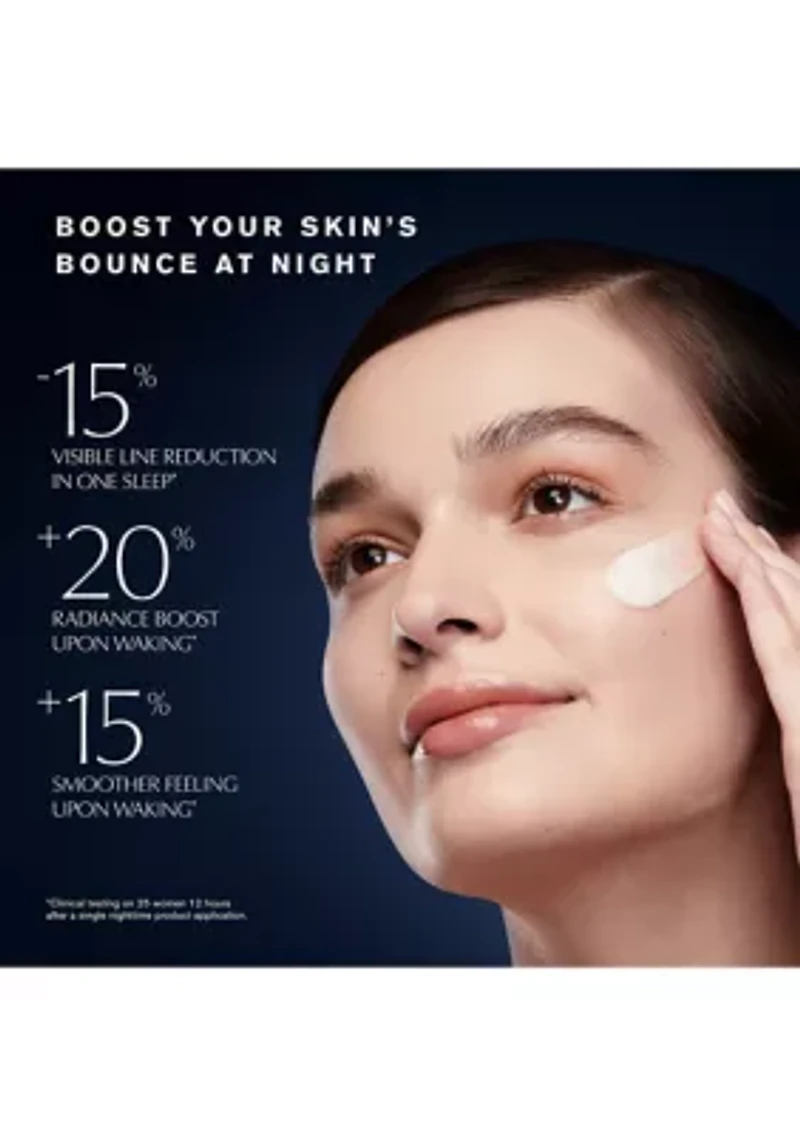 Revitalizing Supreme+ Night Power Bounce Creme Moisturizer Refill with Peptides