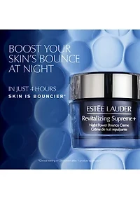 Revitalizing Supreme+ Night Power Bounce Creme Moisturizer Refill with Peptides