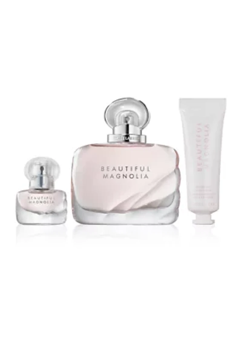 Beautiful Magnolia Favorites Trio Fragrance Gift Set - $148 Value!