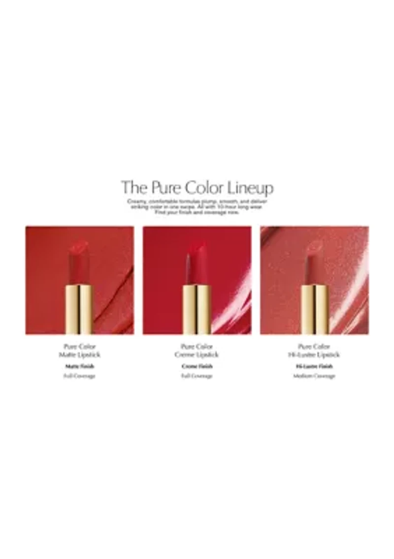 Pure Color Long-Lasting Cream Lipstick
