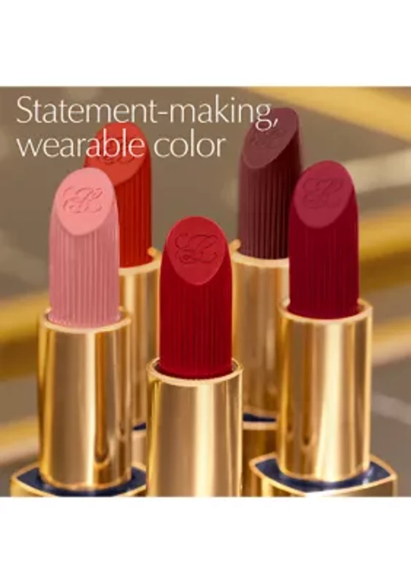 Pure Color Crystal Moisturizing Lipstick with Shea Butter & Vitamin E