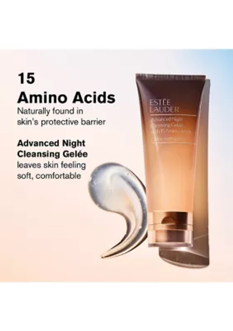 Advanced Night Cleansing Gelée Foaming Face Wash with 15 Amino Acids