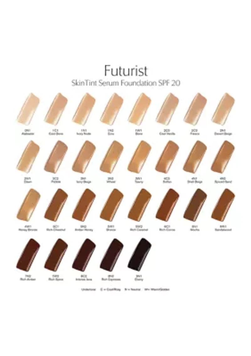Futurist Skin Tint Serum Foundation with Glycerin SPF 20