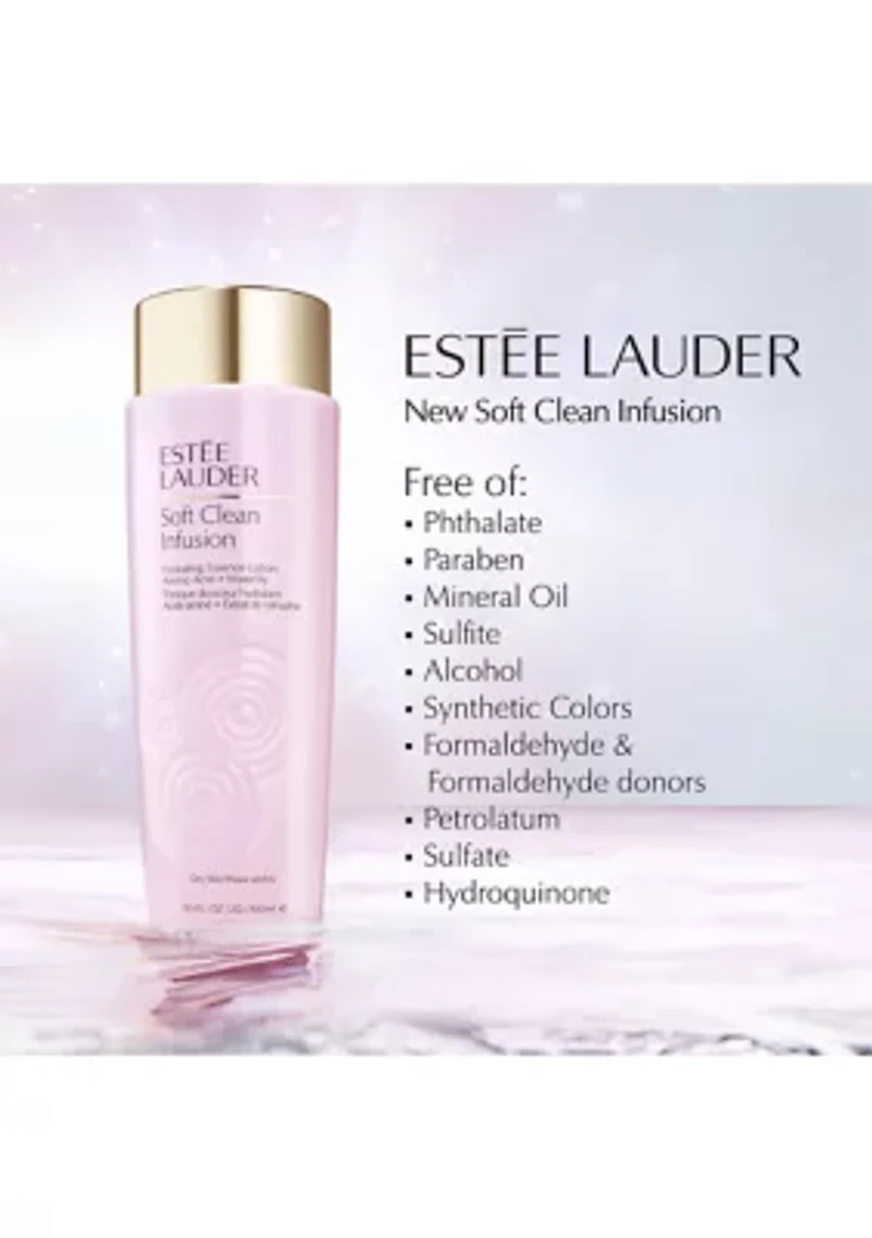 Soft Clean Infusion Hydrating Skin Essence Face Lotion with Amino Acid + Waterlily