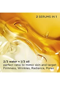Double Serum Anti-Aging to Firm, Boost Radiance and Refine Pores