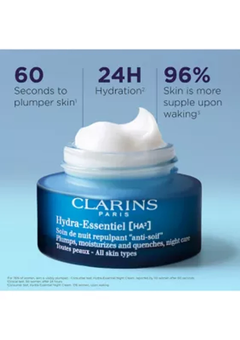 Hydra-Essentiel Night Moisturizer with Double Hyaluronic Acid